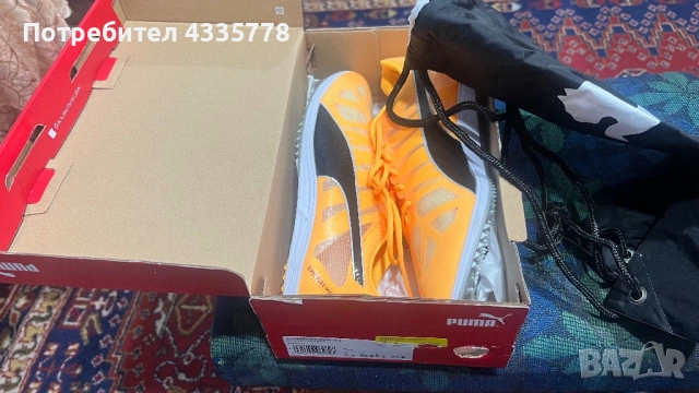 Puma evoSpeed Mid Distance 4 Men's Spikes - Sunset Glow, снимка 5 - Спортна екипировка - 53177028