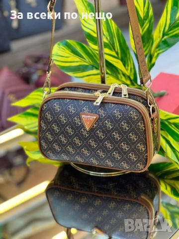 Guess Дамска Чанта С Дълга Дръжка За През Рамо Гес - Налични Различни Цветове Код E669, снимка 3 - Чанти - 51099508