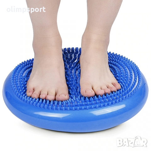 Диск за баланс и масаж, който освен за тренировки, може да се използва и за релаксация и облекчаване, снимка 5 - Фитнес уреди - 35841831