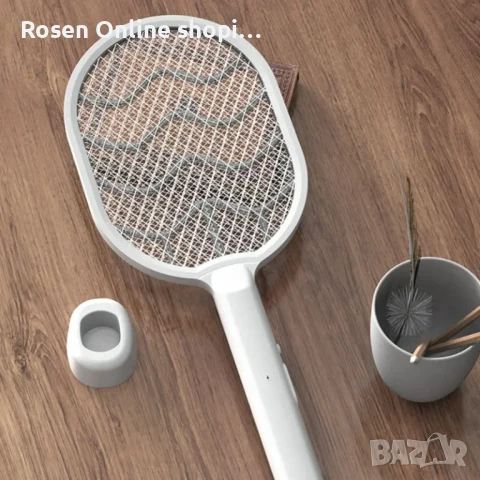 Електрическа палка за унищожаване на комари,мухи,молци и всякакви насекоми с вградена батерия, снимка 11 - Други - 50474313