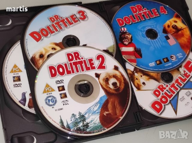 Doctor Dolittle 1-5 DVD, снимка 3 - DVD филми - 41207381