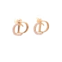 Златни обеци Dior 1,73гр. 14кр. проба:585 модел:36965-1, снимка 3