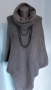 Три различни броя пончо / Стилна наметка , снимка 10