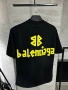 Balenciaga Мъжка Черна Тениска👕Мъжка Блуза С Къс Ръкав В Черен Цвят Код MensPoint64, снимка 2