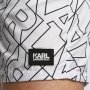 Karl Lagerfeld Оригинален мъжки бански / шорти за плаж M, L, XL Бял, снимка 3