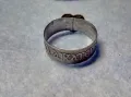 СТАРИНЕН ГРЪЦКИ ПРАВОСЛАВЕН ПРЪСТЕН ОКСИДИРАНО СРЕБРО ВИСОКА ПРОБА РЯДКА РЪЧНА ИЗРАБОТКА 49229, снимка 6