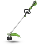 Електрически тример/косачка/резачка Greenworks, G24LT30M, 24V, с Li-ion батерия, Green, снимка 1