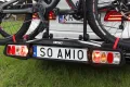 Багажник за колела Amio за 2 велосипеда за теглич, снимка 7
