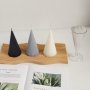 Голям молд за свещи конус , голяма свещ 3D конус , пирамида , сапун , фондан , , снимка 3
