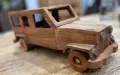 Jeep Wrangler - Дървена детска играчка, дървена кола, снимка 3