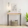 vidaXL Плот за маса, 80x40x3,8 см, правоъгълен, акация масив, жив ръб, снимка 2