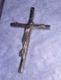 СРЕБРИСТО НАГРЪДНО ИТАЛИАНСКО РИМОКАТОЛИЧЕСКО РАЗПЯТИЕ КРЪСТ от БЛАГОРОДНА СТОМАНА 37232, снимка 3