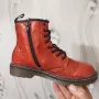  боти кубинки DR. MARTENS RED GLITTER 1460 BOOTS номер 35 ,5 , снимка 5