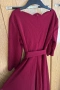 Виненочервена рокля, снимка 7