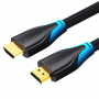 Кабел HDMI Мъжко - Мъжко Ver:2.0 4K/60Hz Gold 0.75M Vention AACBE Cable HDMI M/M