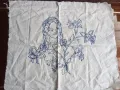 Ръчна бродерия върху плат хасе, снимка 2