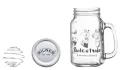 Комплект за приготвяне на домашна бита сметана KILNER SHAKE AND MAKE WHIPPED CREAM JAR, снимка 1