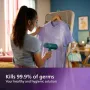 Нов Philips Ръчен Парочистач, 1000W, Лек и Компактен за Пътуване дрехи, снимка 5