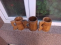 Дървени халби за бира декорация , снимка 2