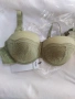Нов дантелен зелен сутиен с етикет , снимка 3