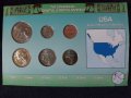 Комплектен сет - САЩ от 6 монети - 2004-2007, снимка 2