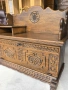 Антична пейка - шкаф за обувки, снимка 2