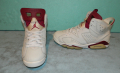 кецове Nike Air Jordan 6 Retro Maroon (2015)  номер 40,5 - 41 , снимка 4