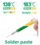 Паста за запояване в спринцовка KEK – безоловна, 138°C, 15гр., снимка 6