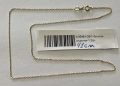 Златен синджир 1.20гр.41см., снимка 1