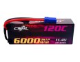 Продавам Li-Hv батерии CNHL 3s 11.4V 6.0Ah 120C нова Li-Hv технология  (6000mAh), снимка 3