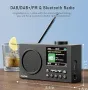 Преносимо радио Mycket DAB, цифрови радиостанции DAB Plus с Bluetooth, USB акумулаторно FM радио

, снимка 2