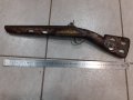 Стара красива кремъчна пушка,пищов,пистолет,оръжие, снимка 8