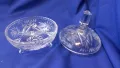 Два красиви, масивни кристални съда от един лот, снимка 7