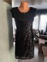 Дамска рокля с пайети, снимка 1 - Рокли - 40683401