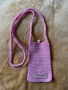 Розова чанта за телефон, снимка 1 - Чанти - 44245575