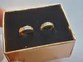 Дамски златни обеци със сертификат - 1,30 гр. / 585 / 14К, снимка 4