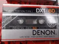 Чисто НОВИ Denon DX1/60 dx 1 60 normal нормални аудио касети OVP, снимка 1