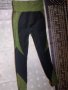 Дамски фитнес комплект от 2  части, черно/зелено безшевен , снимка 11
