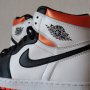 Nike Air Jordan 1 High Electro Orange Нови Оригинални Обувки Маратонки Кецове Размер 42 Номер 26.5см, снимка 5