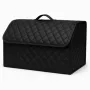 LUX кожен органайзер Automat, Сгъваем, Черен, 55x30x30см, снимка 1