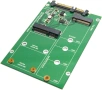 USB 3.0 към SATA 22pin 2.5 твърд диск към 2 в 1 Combo Mini PCI-E 2 Lane M.2 NGFF & mSATA SSD адаптер, снимка 3