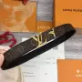 Louis Vuitton дамски колан естествена кожа в кутия, снимка 2