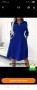 Дамска синя рокля, снимка 4