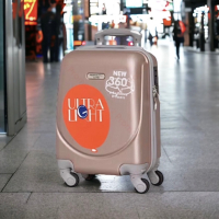 WeTravel пътнически куфар за ръчен багаж с 4ри колела 360°56/38/22см, снимка 2 - Куфари - 44793165