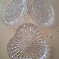 Стъклени чинии, снимка 1 - Чинии - 39527584