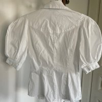 Риза бяла , KAREN  MILLEN, буфан ръкав, снимка 2 - Ризи - 42421009