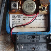 Малко радио SHARP BP-170 , снимка 4 - Радиокасетофони, транзистори - 41159778
