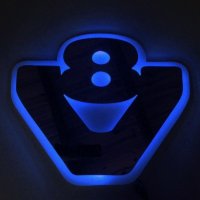 Уникална 3D интериорна LED ЛЕД табела за СКАНИЯ SCANIA V8, снимка 1 - Аксесоари и консумативи - 35797746
