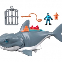 Imaginext: Мега захапка на акула Mattel GKG77 , снимка 2 - Фигурки - 36079779