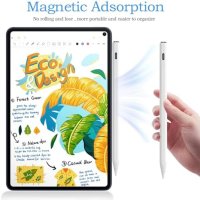 Нов Универсален Стилус за iPad Pro/Air/Mini - Бързо Зареждане, Съвместимост 2018-2023, снимка 6 - Друга електроника - 44207554